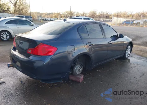 2013 Infiniti G37X from USA, damaged, VIN JN1CV6AR4DM761050